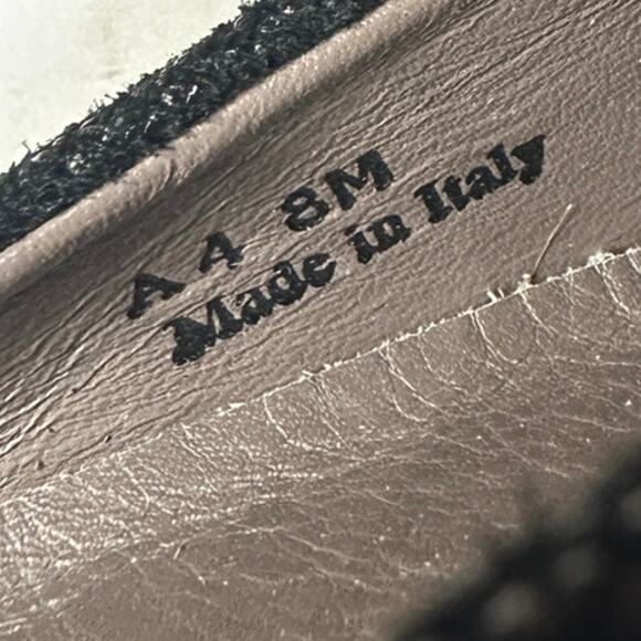 SAS Size 8 Women's Black Sofia Leather Comfortable Wedge Closed Toe Office Shoe - Picture 10 of 11